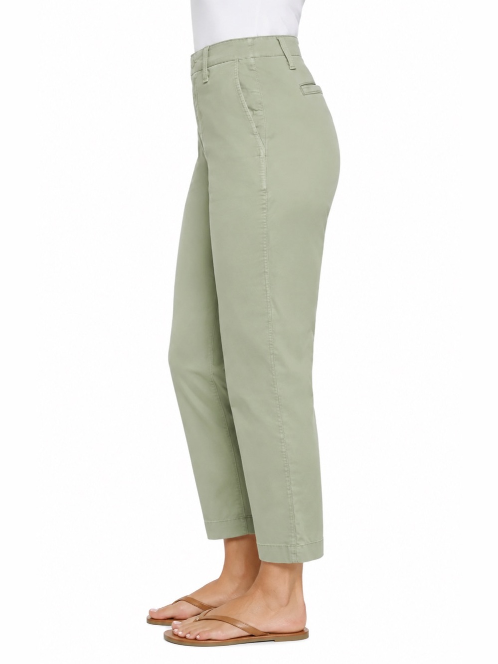 GAP Slim Ankle Pants Sage Green Stretch Chino Sizes: 6, 10, 12 NWT